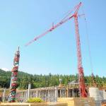 Crane looms large over hotel expansion