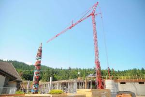 Crane looms large over hotel expansion