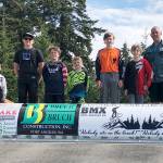 Each year, Lincoln Park BMX hosts a Race For Life, with funds raised going to the Leukemia & Lymphoma Society (www.lls.org). On June 29, a core group of participants (pictured) raised $1,580 and the track contributed $1,350 for a total of $2,930. Pictured are, from left, Thomas Dalgardno, Andy Goldsbary, Cash Coleman, Zebastian Ferrier-Dixon, Mason Beal and Jackson Beal; not pictured are Evan Hernandez and George Williams. Submitted photo