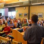 Community members rally at city against MAT facility