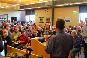Community members rally at city against MAT facility