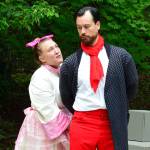 Sequims Jennifer Horton stars with Randy-Powell in The Taming of the Shrew set for 6 p.m. Fridays, Saturdays and Sundays through August 4, in Websters Woods meadow by the Port Angeles Fine Arts Center. Photo by Diane Urbani de la Paz