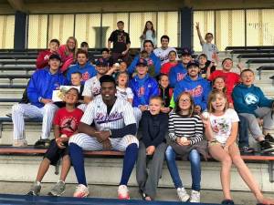 Big Blue, the Boys & Girls Clubs of the Olympic Peninsula bus, took Club members through Port Angeles Fourth of July parade this year. Submitted photos