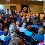 Opponents of a proposed medication-assisted treatment (MAT) facility filled Sequim city councils meeting on July 8. Leaders with the Jamestown SKlallam Tribe plan to host a forum about the facility to answer questions and dispel rumors on Aug. 8 in Blyn. Sequim Gazette file photo by Matthew Nash