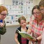 Olympic Theatre Arts’ ‘The Reluctant Dragon’ cast, in rehearsal