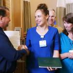 Milestone: OMC nurse Sayles receives DAISY Award