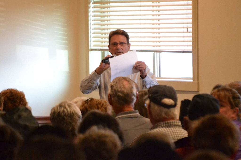 Barry Berezowsky, director of Sequim community development, explains the citys process for handling potential developments like the proposed Medication-Assisted Treatment Center. He said the city has not received an application. Sequim Gazette photo by Matthew Nash