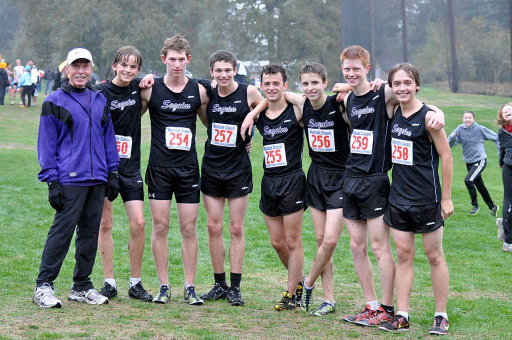 Huff, SHS cross country leader, crosses finish line