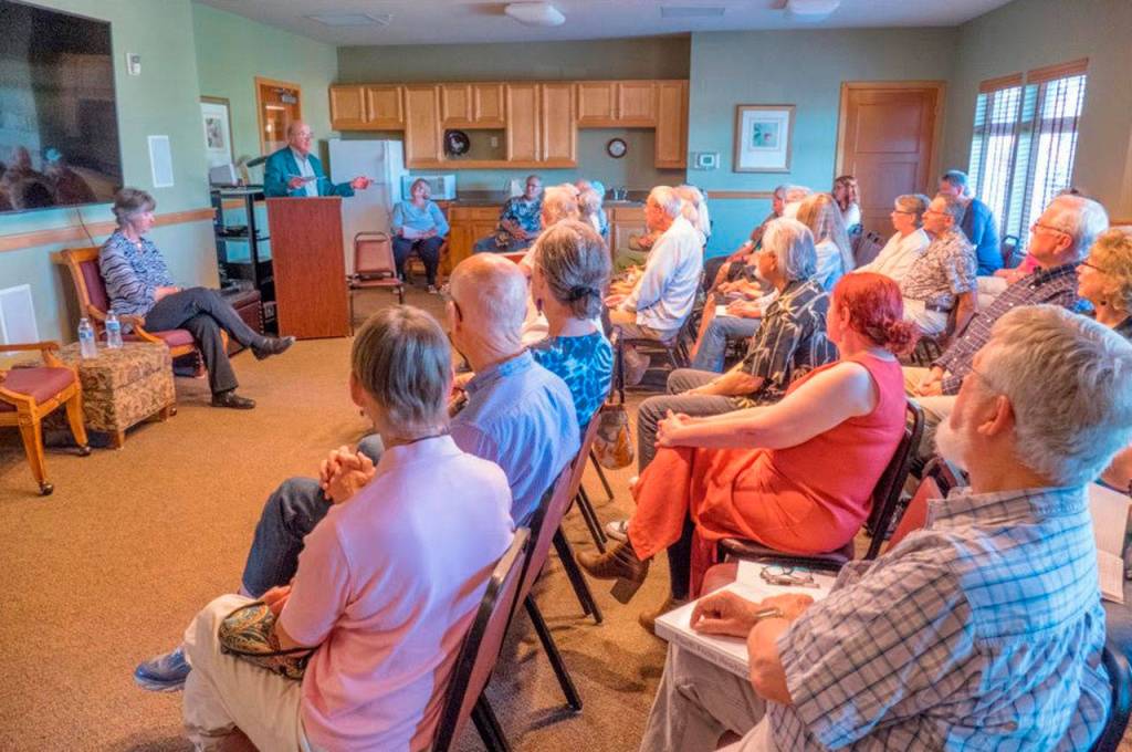 PHOTO: Elkins authors offer writing tips