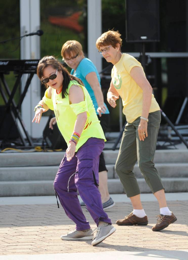 Photo: Sequim dance party, in a flash