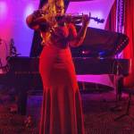 Along with the piano, Jennifer Thomas plays the violin for her upcoming shows in Sequim and Seattle. In recent years, Thomas music averages at least 1 million plays per week on Pandora. Photo courtesy of Will Thomas