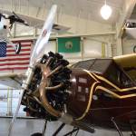 This Stinson SM8A Detroiter from 1928 inside the Port Townsend Aero Museum is one only 21 still in tact and three of them are in Port Townsend. Staff with the museum plan to fly it to the Olympic Peninsula Air Affaire on August 24. Sequim Gazette photo by Matthew Nash