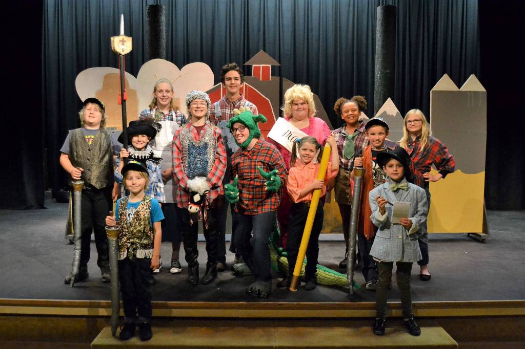 Olympic Theatre Arts The Reluctant Dragon runs weekends Aug. 23-Sept. 1 featuring local children actors in a comedy that talks about the importance of friends. Sequim Gazette photo by Matthew Nash