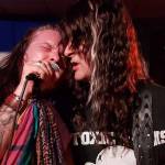 Mike Rocheleau of Port Angeles, right, and Seattles Gerry Smith rock out as members of Sweet Emotion, an Aerosmith tribute band set to play Blyns 7 Cedars Casino on Sept. 28.