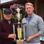 Winners of the 2019 Bob Cup are Rick Hendrickson, left, and Frank Catelli. Submitted photo