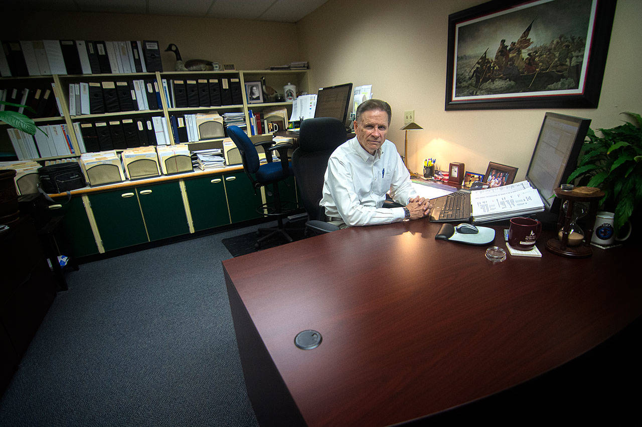 Interim Clallam County Administrator Rich Sill might become the permanent county administrator as commissioners consider whether to combine the human resources director position with the administrator position. Photo by Jesse Major/Peninsula Daily News