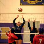 PHOTO: Wolves’ first spikes of the season