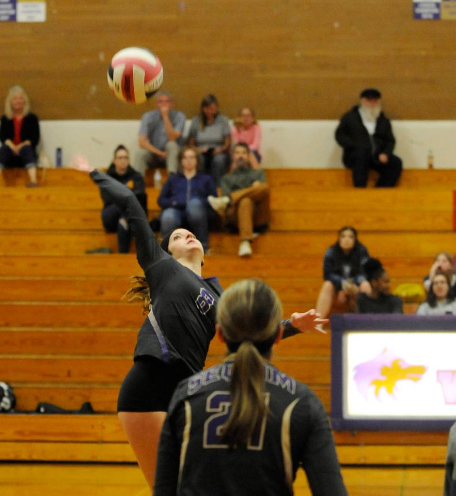 PHOTO: Wolves’ first spikes of the season