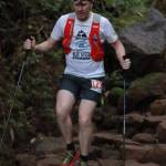Above, Will Thomas of Sequim competes in the 2017 HURT 100 mile trail race in Honolulu, Hawaii. Left, Thomas treks through the Aosta Valley in the Italian Alps during the the Tor Des Geants 200-plus mile race in September. Photos courtesy of Will Thomas