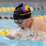 Girls swimming: Deep Wolves team sinks Redhawks
