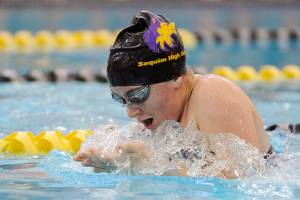 Girls swimming: Deep Wolves team sinks Redhawks