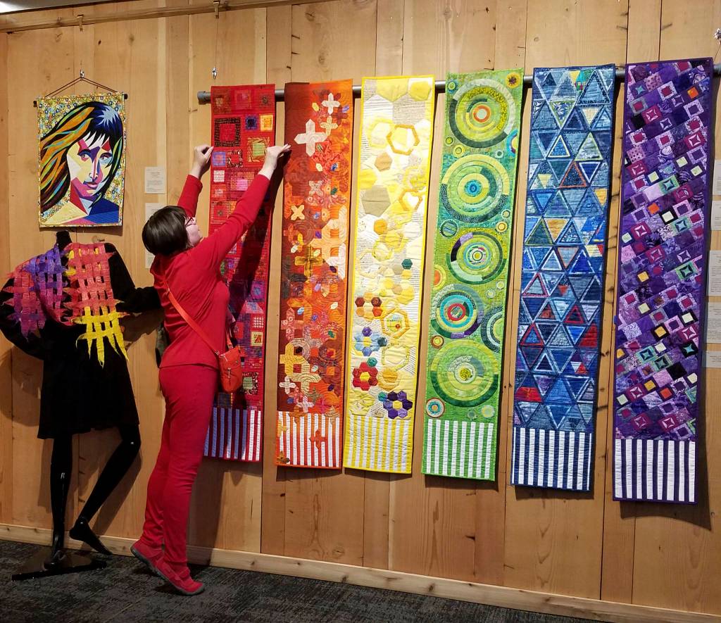 The fiber arts exhibition Irresistible Aesthetics – Beauty, Absorption, & Ideology comes to the Sequim Museum & Arts for the First Friday Art Walk on Nov. 1. Photo by Marla Varner