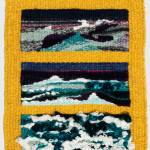 Night Wave by Estelle Jackson, a featured artist at the fiber arts exhibition Irresistible Aesthetics – Beauty, Absorption, & Ideology at Sequim Museum & Arts. Submitted art