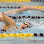 Girls swimming: Wolves splash Eagles for fourth meet win
