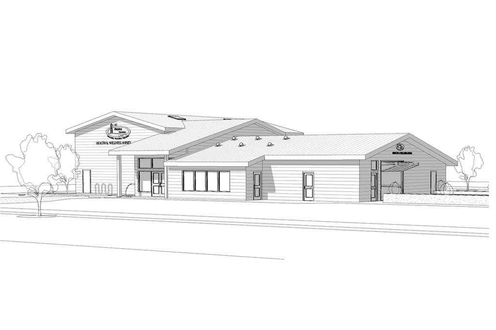 Karla Forsbeck of Dungeness Design recently submitted plans to engineers for the Shipley Centers Health & Wellness Annex proposed for the site across the street from the existing facility. Image courtesy of Shipley Center