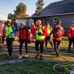 Participants gather for the 2018 Cranskgiving in Sequim. Photo courtesy of Tom Coonelly