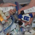 Family and friends provide soaps and shampoos to Rivers Christmas Project anytime they go to a hotel. This Sunday, River Jensen accepts donations from 10 a.m.-4 p.m. Nov. 10 at the Port Angeles Walmart. Sequim Gazette photo by Matthew Nash