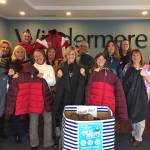 Staff with the Windermere Real Estate offices in Sequim and Port Angeles helped collect coats during Windermeres annual drive. Pictured, from left, are Dave Sharman, Dollie Sparks, Jody McLean, Alan Burwell, Marcee Medgin, Carol Dana, Michelle Gulka, Tyler Conkle, Cathy Reed, Kylie Walters, Jessica Warriner, Sheryl Payseno Burley and Rick Brown. Submitted photo