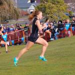 Sequims Riley Pyeatt breaks from the starting line at the state 2A cross country meet in Pasco on Nov. 9. After finishing 13th as a freshman, Pyeatt placed sixth at this years state final. Photo courtesy of Tracie Pyeatt