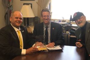 Milestone: Rep. Kilmer gets ‘Salmon Champion Award’
