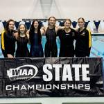 Girls swimming: Sequim crew swims to three finals at state