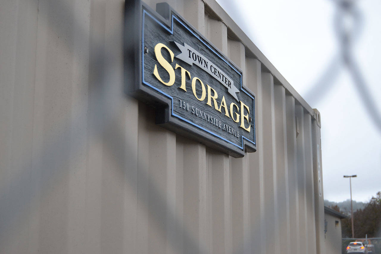 Sequim Police report seven units at Town Center Storage next to the Sequim Post Office were broken into but nothing was reported stolen some time between Nov. 15-16. Sequim Gazette photo by Matthew Nash