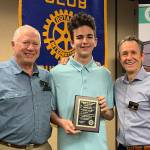 Milestone: Sequim Middle School’s Drew gets Rotary honor