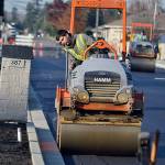 First section of Fir Street asphalt down