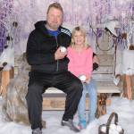 Jason Peters and daughter Kylie enjoy an evening of activities at Greywolf Elementarys Kids at Hope event on Dec. 3. Photo by Marilyn Westman