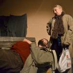OTAs Another Night Before Christmas shares a reality for many adults at Christmas that depression and loneliness exist, say cast members E.J. Anderson III and Christy Holy. It looks at what it means to be an adult and alone at the holidays, Anderson said. Sequim Gazette photo by Matthew Nash