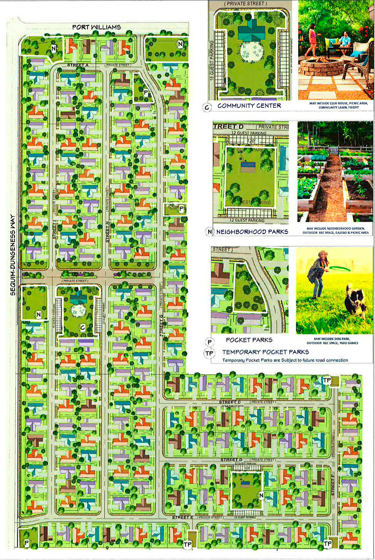Sequim city councilors voted down a 217 manufactured home park on Dec. 9 because some felt the citys private and public roads codes werent consistent. Photo courtesy of City of Sequim
