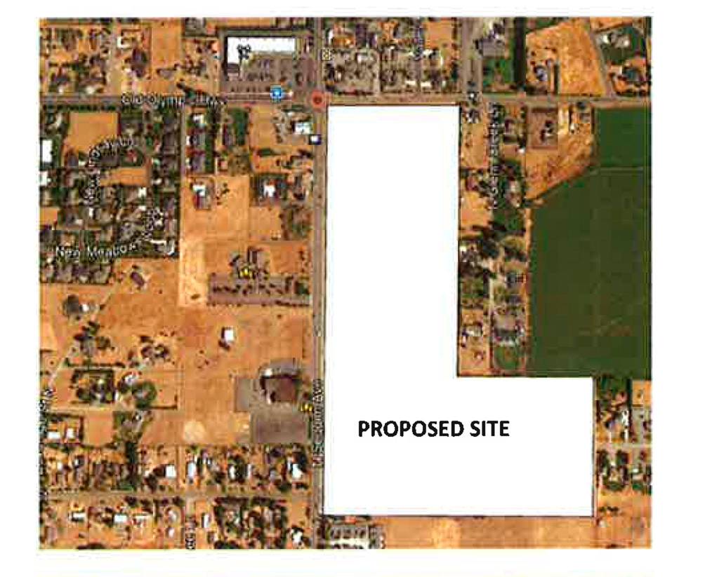 Included in Lavender Meadows, a proposed 217 manufactured home park, would have been about 2,600 feet of frontage improvements along Sequim Avenue and Port Williams Road. Photo courtesy of City of Sequim