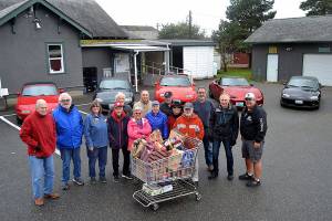 Car club keeps tradition cruising at food bank