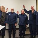 Milestone: Coast Guard Auxiliary swears in staff officers
