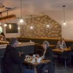 Remodeling the Sunshine Café from Nov. 4-Dec. 11 was pretty major said co-owner Luke Shifflett. We had a lot of long nights, he said. His other business Titan Builders led the remodel project. Sequim Gazette photo by Matthew Nash