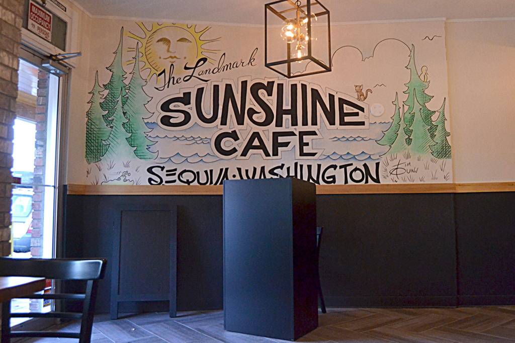 A host/hostess stand will likely be used starting this spring when the Sunshine Café begins opening up some nights on the weekends.