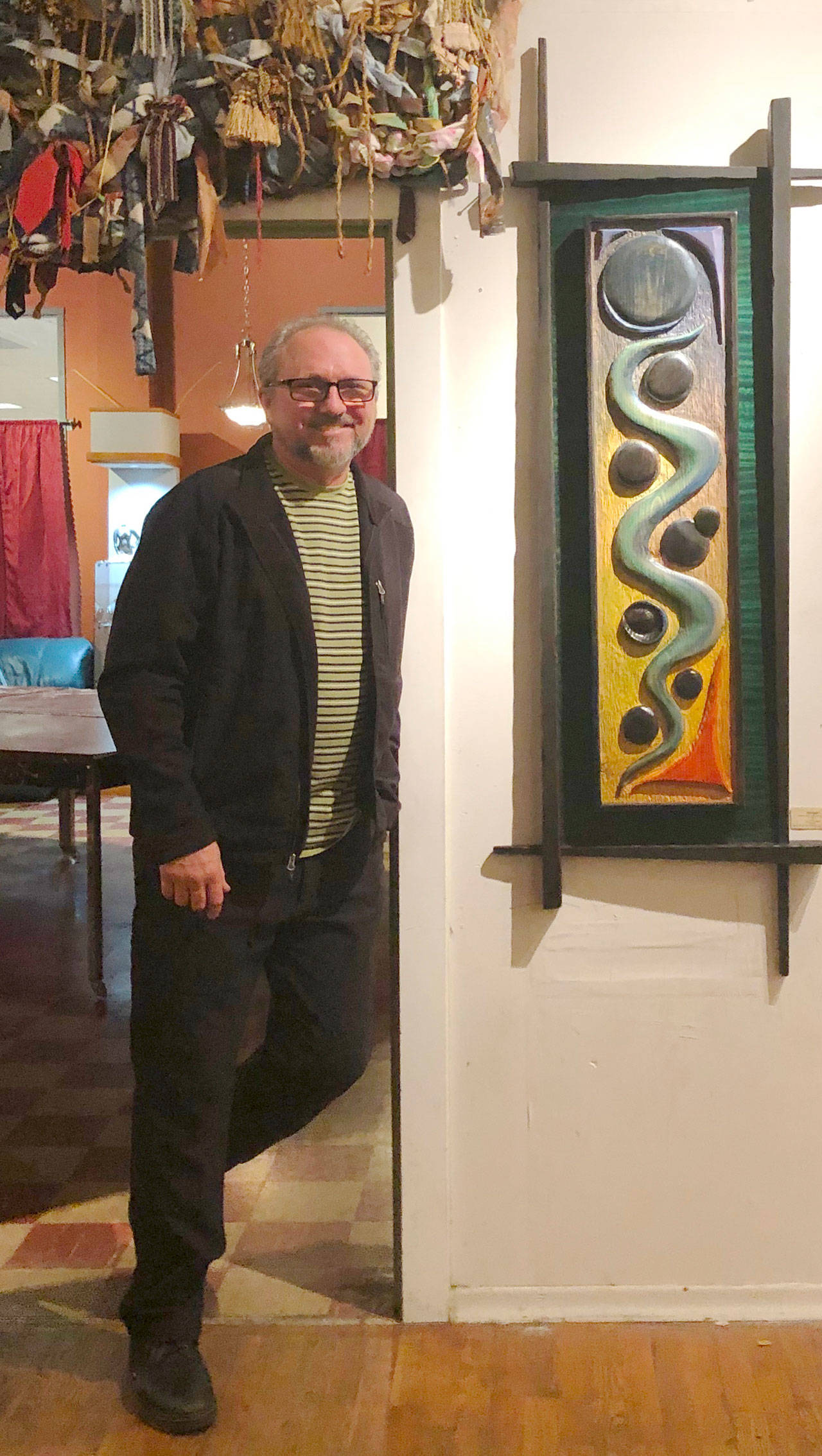 Garret Delabarres art is a featured artist at Harbor Art Gallery in January. Submitted photo