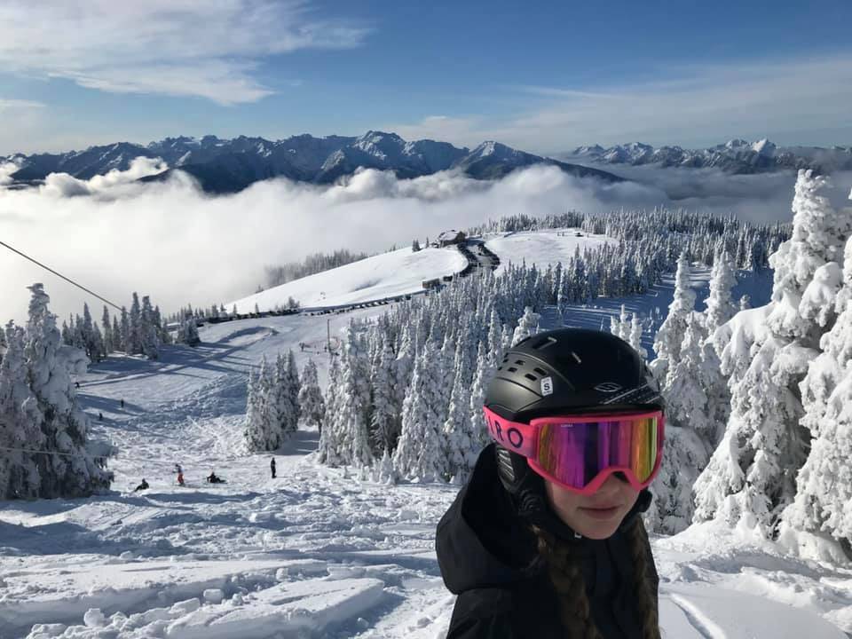 All ages of skiers and snowboarders enjoy the opening day for winter activities at Hurricane Ridge on Dec. 22. Photo by Jerry Oakes