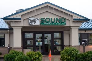 Sound Community Bank open after flooding incident