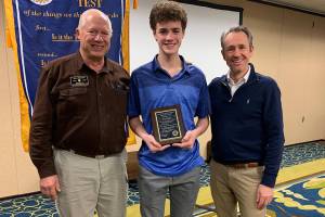Milestone: Sequim Middle School’s Stewart receives Rotary honor